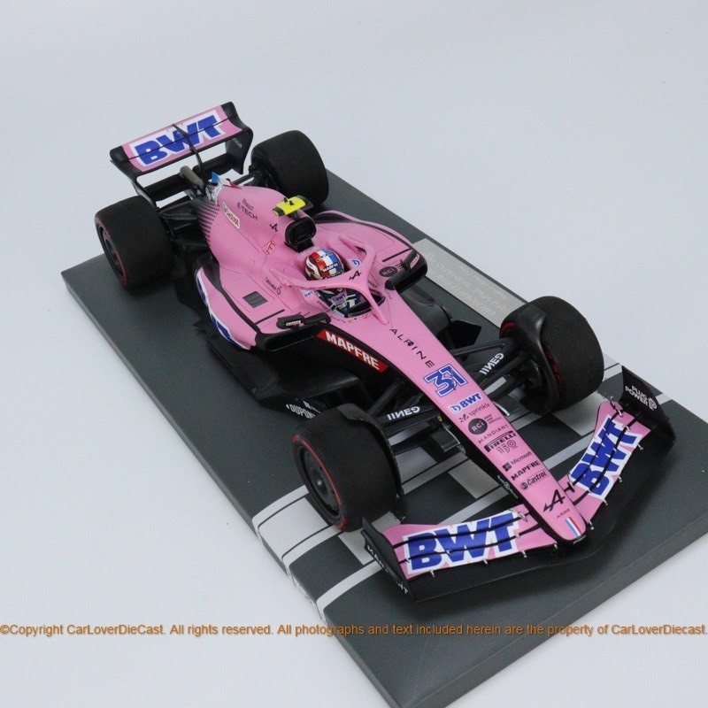 MINICHAMPS/Aughty 1:18 树 BWT ALPINE F1 TEAM A522 - ESTEBAN OCON 117220131