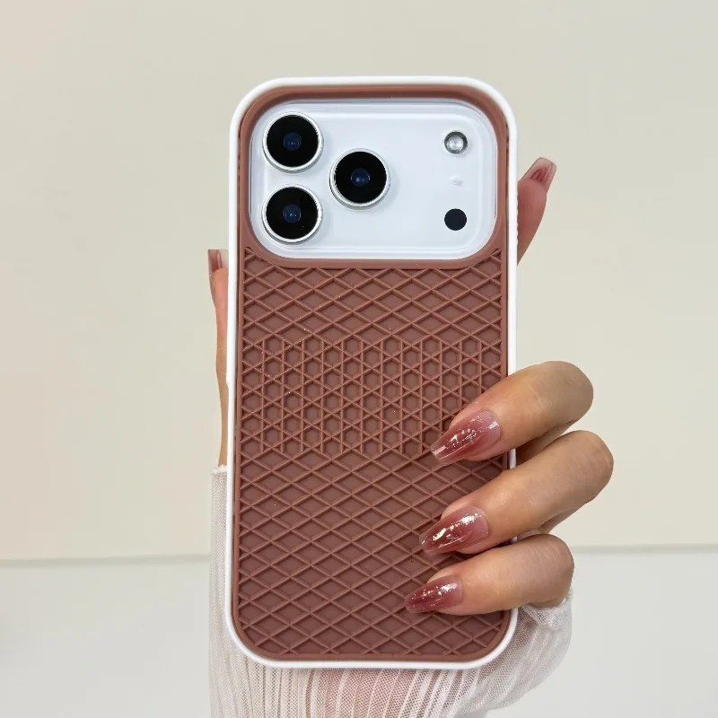 เคสโทรศัพท์มือถือ ยางซิลิโคน ลายรองเท้าวาฟเฟิล VANS สําหรับ iPhone 16 15 14 13 12 11 Pro Max 16 15 14 Plus 13 12 Mini