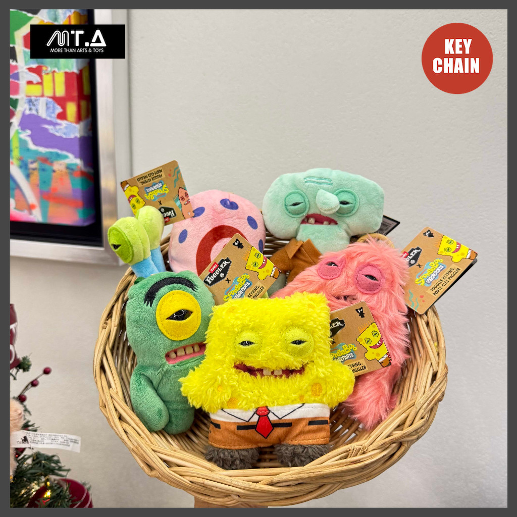 พร้อมส่ง🇹🇭 MTA. Fuggler Funny Ugly Monster SpongeBob Squarepants Patrick Star Pendant Toy