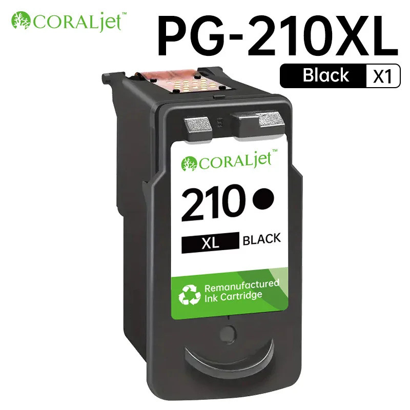 ผลิต Pg-210XL ตลับหมึกสีดําสําหรับ Canon Ip2702 Mp230 Mp250 Mp480 Mp490 Mp495 Mx410 Mx340 พิมพ์