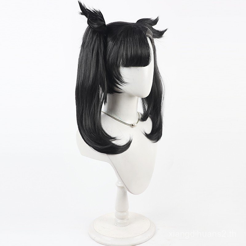 วิกผม Marnie สไตล์ Pokemon Sword and Shield แบบหางม้าคู่แยก birthday gift