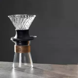 ☕☕☕ดริปเปอร์สวิทช์และเหยือกเสริฟ สำหรับทำกาแฟสกัดแบบแช่ UFO Immersion Dripper Set