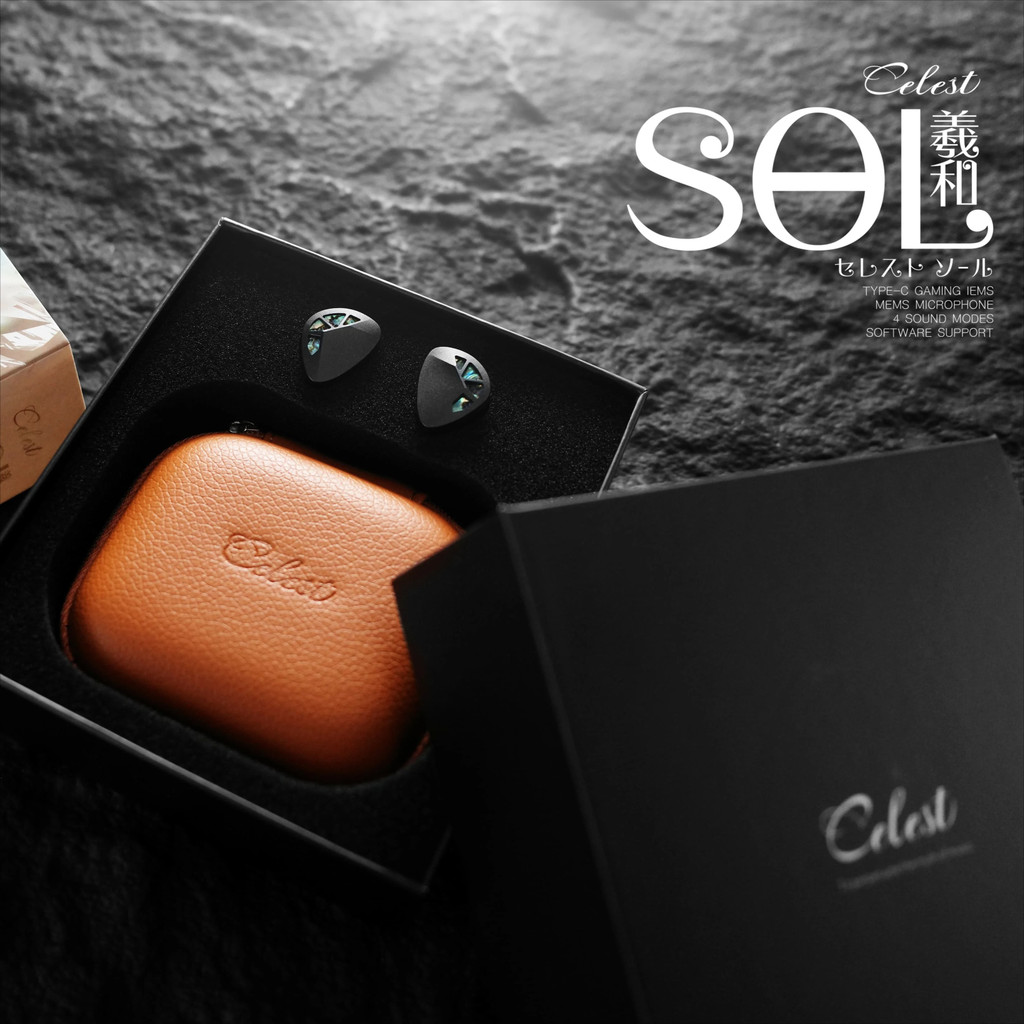 Kinera Celes Sol หูฟัง 1DD + 1BC หูฟังชนิดใส่ในหูพร้อมการตัดเสียงรบกวนแบบ Dual-Mic สําหรับ Esports เกมชุดหูฟังสาย