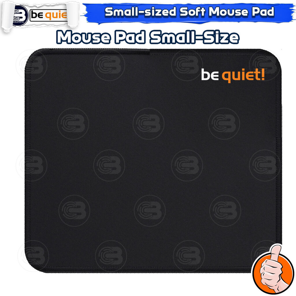 [CoolBlasterThai] Be Quiet Mouse Pad Small (240x200mm) (แผ่นรองเมาส์)