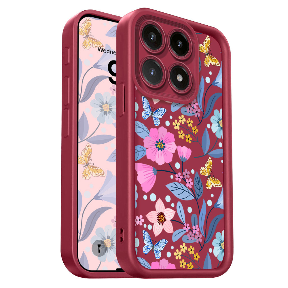 Graceful ดอกไม้เคสโทรศัพท์สําหรับ Xiaomi Redmi K90 K80 K70E K60 K50 K40 K30 K20 Pro Ultra Max 4G 5G 
