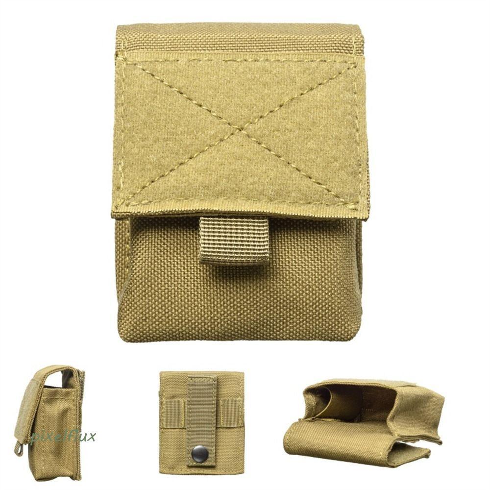 PIXELFLUX Molle กระเป๋าสีเขียวขนาดเล็ก Molle Gadget กระเป๋า Sundries กระเป๋าเก็บกระเป๋าเข็มขัด 1000D