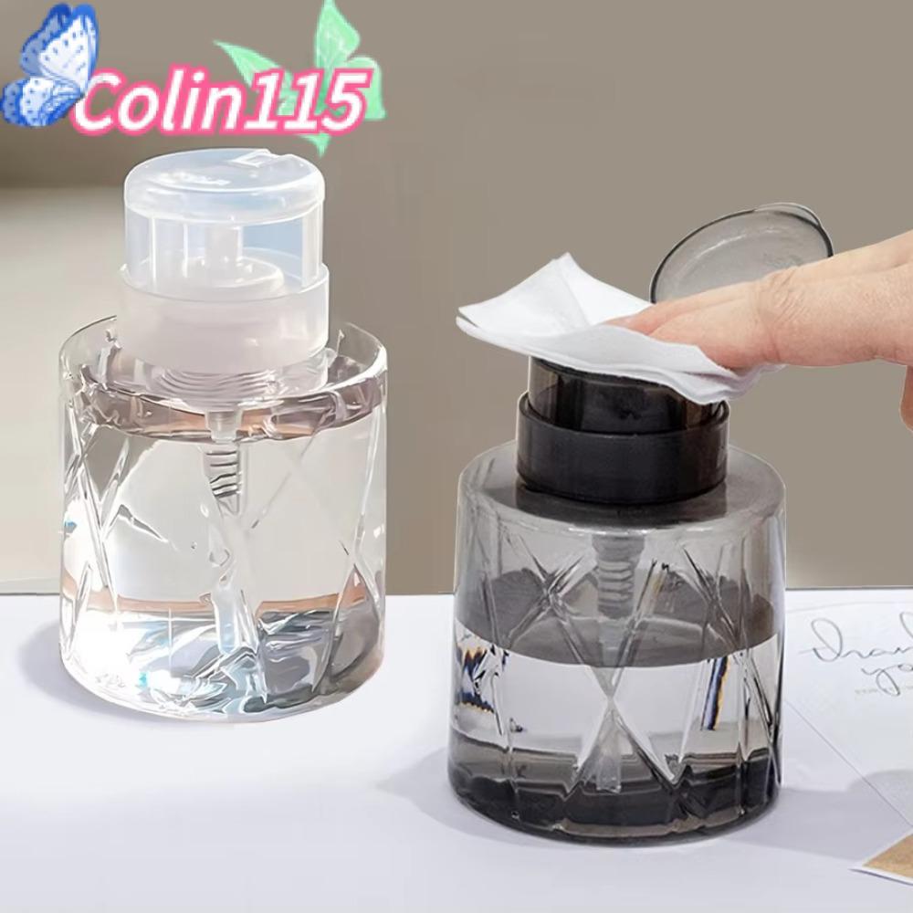 โคลินา115ขวดรีฟิล,เครื่องจ่ายปั๊มเปล่าป้องกันการรั่วพลาสติก,น้ํายาล้างเล็บแบบพกพาล็อคขวดน้ํายาล้างเล็บอเนกประสงค์