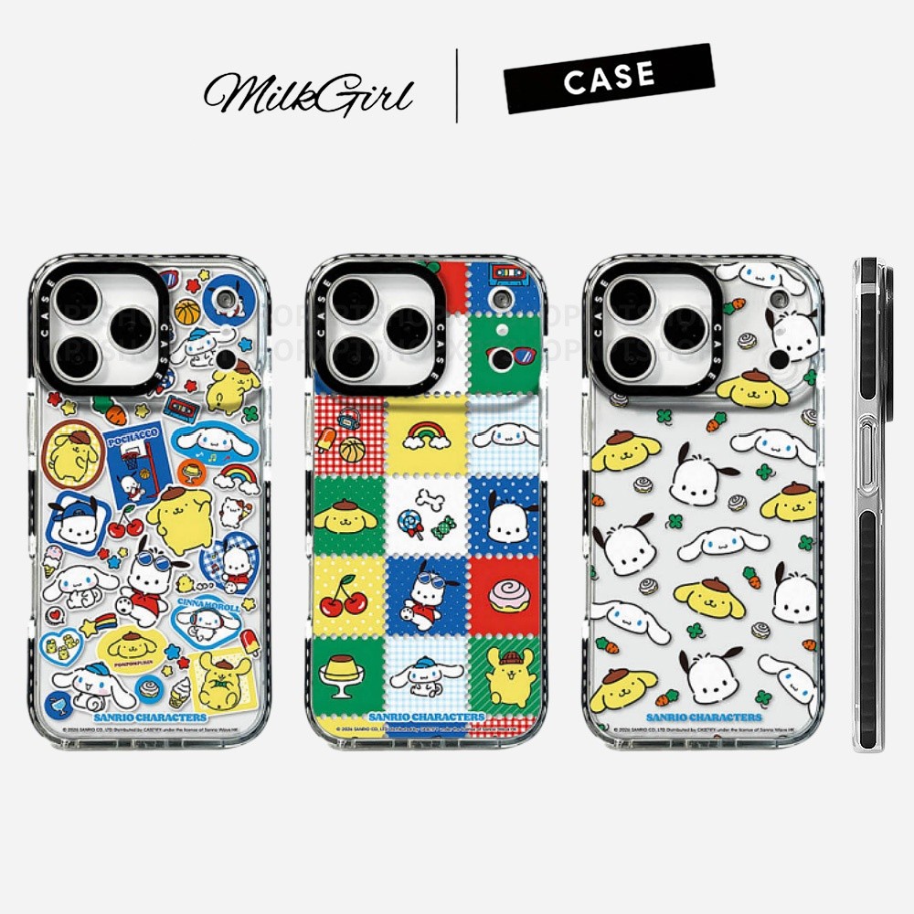 ตารางเชอร์รี่สุนัขเคสโทรศัพท์สําหรับ ไอโฟน 17 มือโปร สูงสุด 17 อากาศ 16 บวก 15 14 13 12 11 กันกระแทกป้องกันปลอกอ่อน