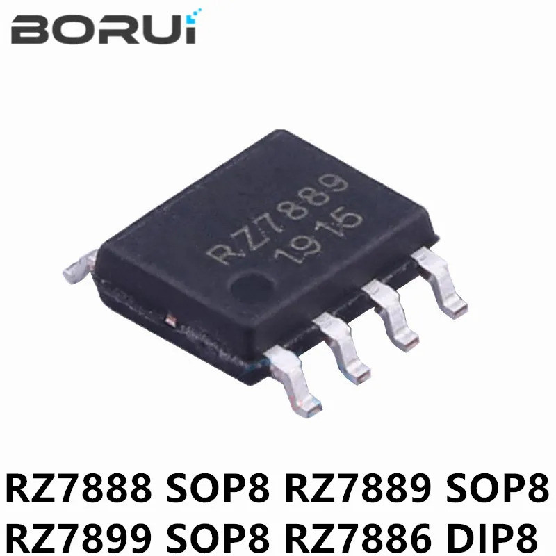 5 ชิ้น/ล็อตใหม่ RZ7899 RZ7888 RZ7889 SOP-8 RZ7886 DIP8 Bidirectional DC มอเตอร์วงจรในสต็อกชิปในสต็อก