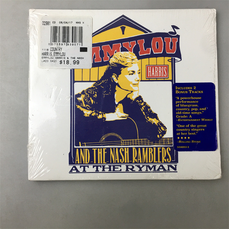 O(ใหม่เอี่ยม ) Emmylou Harris And The Nash Ramble At The Ryman youzi