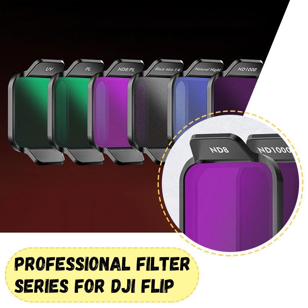 สําหรับ Dji Flips Professional Filter Series Nd Scaler Damage Anti-light Cpl Uv Polarizer Soft W6j0