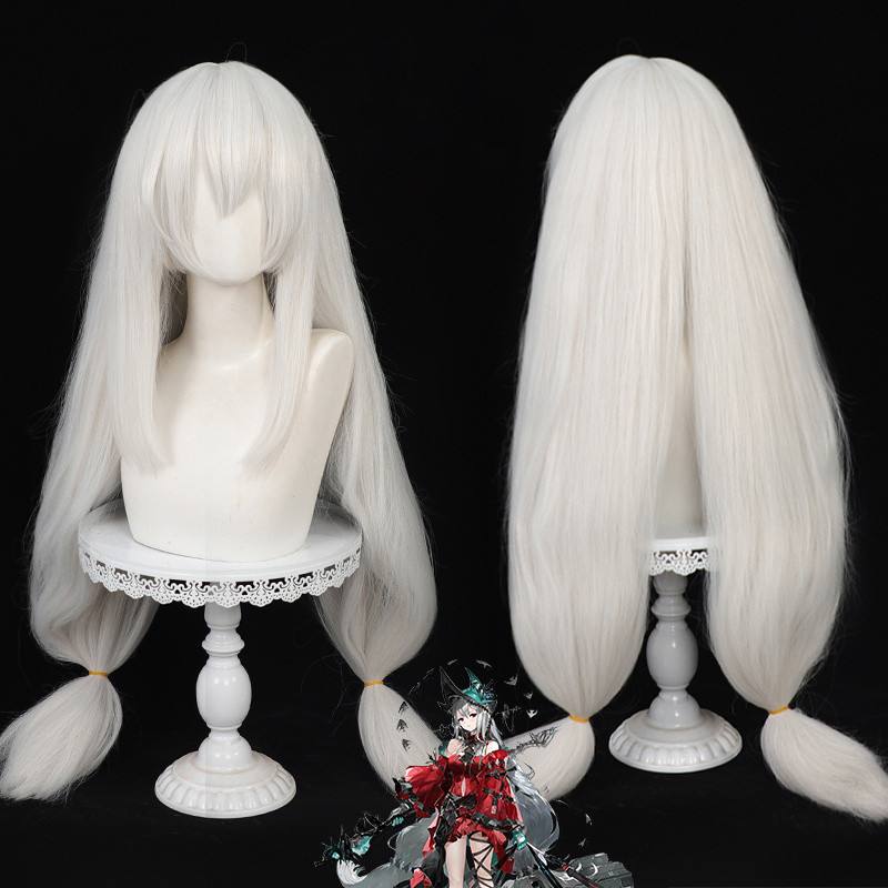 Arknights Skadi the Corrupting Heart Cosplay Wig Hollywood Outfit Heat Resistant Synthetic Hair