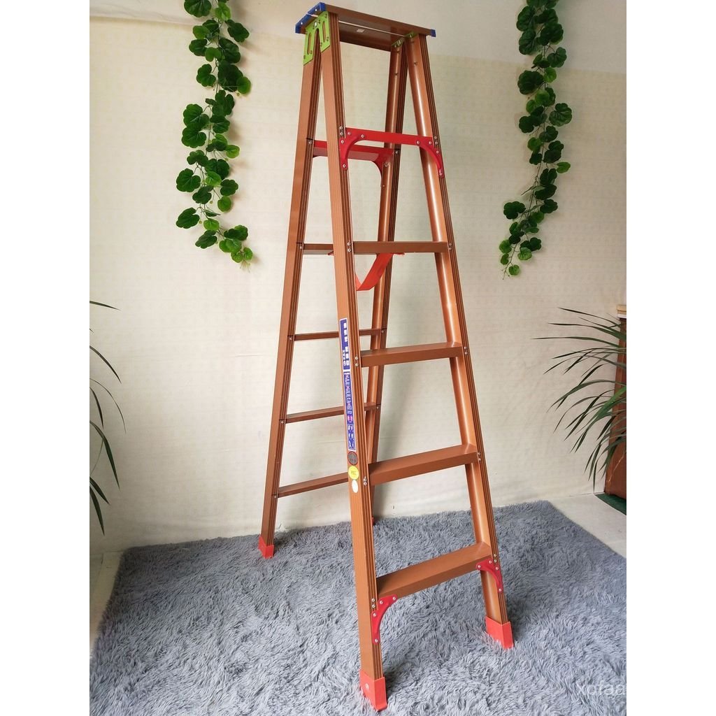 ครัวเรือน Herringbone บันไดอลูมิเนียมแบบพกพาหนา Fuyuan บันไดวิศวกรรมบันได Telescopic