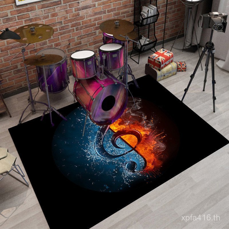 พรมสีดําขายส่งมาเพื่อแผนที่ข้ามพรมแดนกลองผ้าห่มชั้นเสื่อพับแร็คกลองกลองไฟฟ้าเครื่องดนตรีการผลิต 2ZST