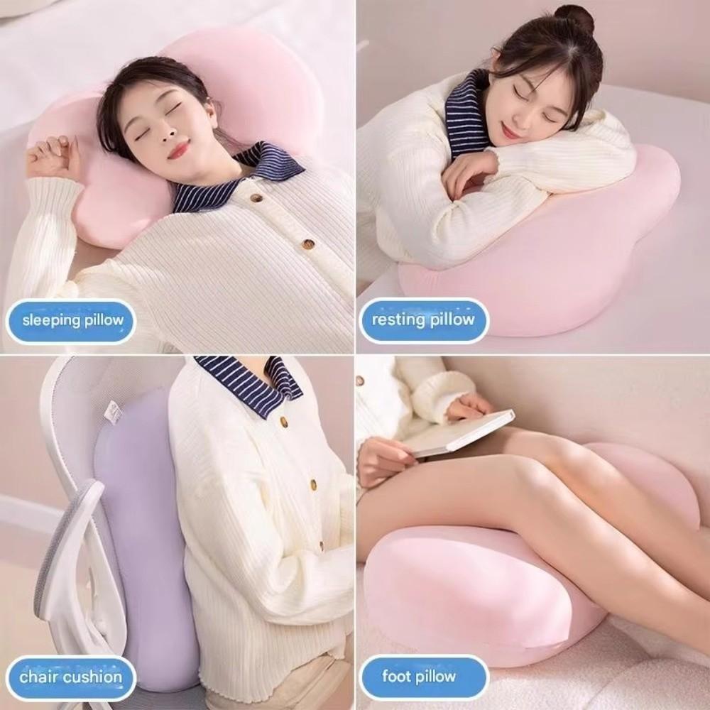หมอนเมมโมรี่โฟมผ้าไหมน้ำแข็ง ไม่ยุบตัวง่าย ช่วยให้นอนหลับสบาย ราคา ถูกที่สุด ดีลบีเคเค แกลเลอรีภาพที่ 7