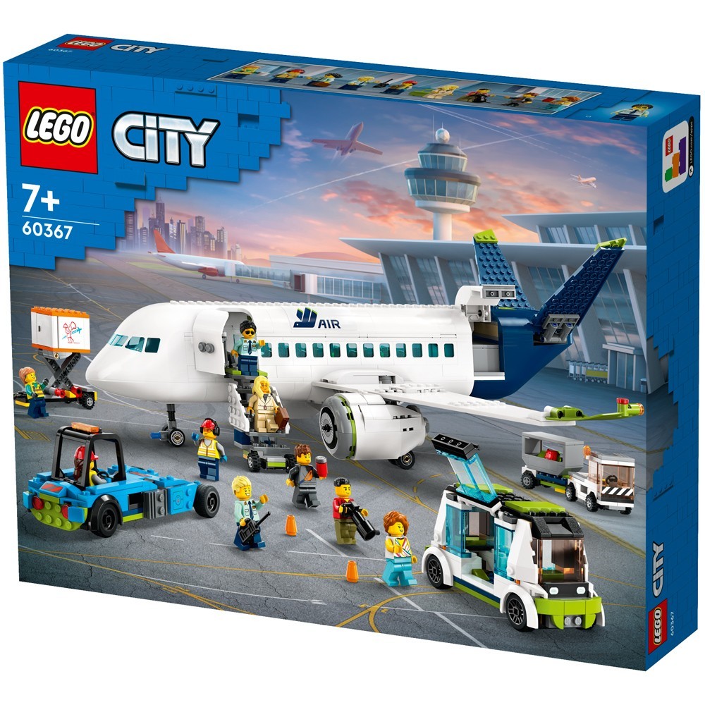 เครื่องบินโดยสาร LEGO City 60367 ใหม่ 2023