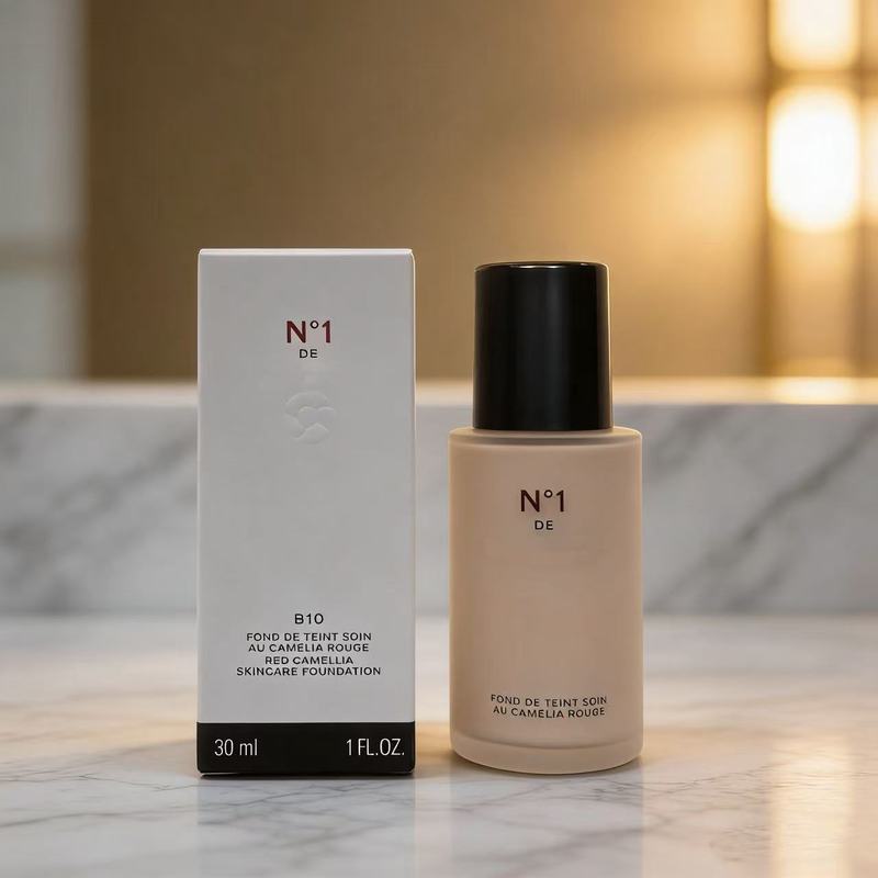 สินค้าใหม่ CHAN No. 1 Red Camellia Liquid Foundation Delicate Fitting 30ml บํารุงผิวคอนซีลเลอร์ธรรมช