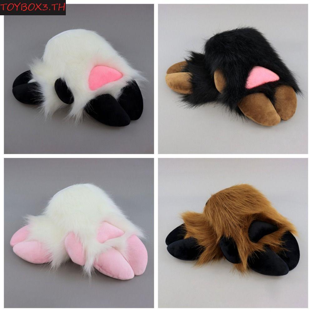 ถุงมือคอสเพลย์ Fursuit Kigurumi สำหรับแฟนfurriesและคลับ สไตล์การ์ตูน