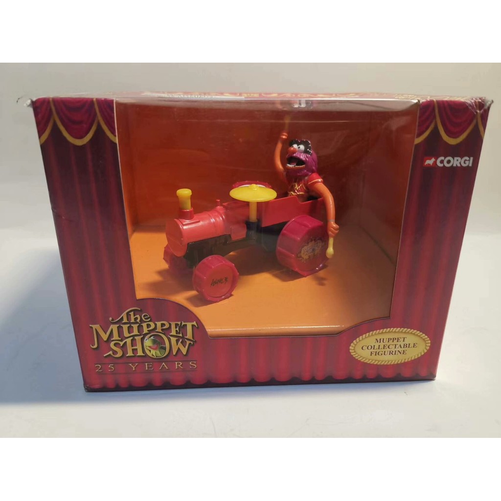 Retro 2002 Corgi Muppet ตุ๊กตาสะสม CC06604 รถแทรกเตอร์ Muppet Show 25, 330 SF จัดส่งฟรี