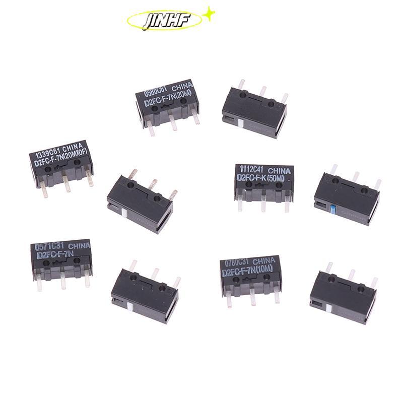 [BestBuyshop] เมาส์ไมโครสวิตช์เมาส์ 2 ชิ้น D2FC-F-7N 10M 20M ของ D2FC-F-K(50M) -RZ D2F-01 D2F-01F-L-
