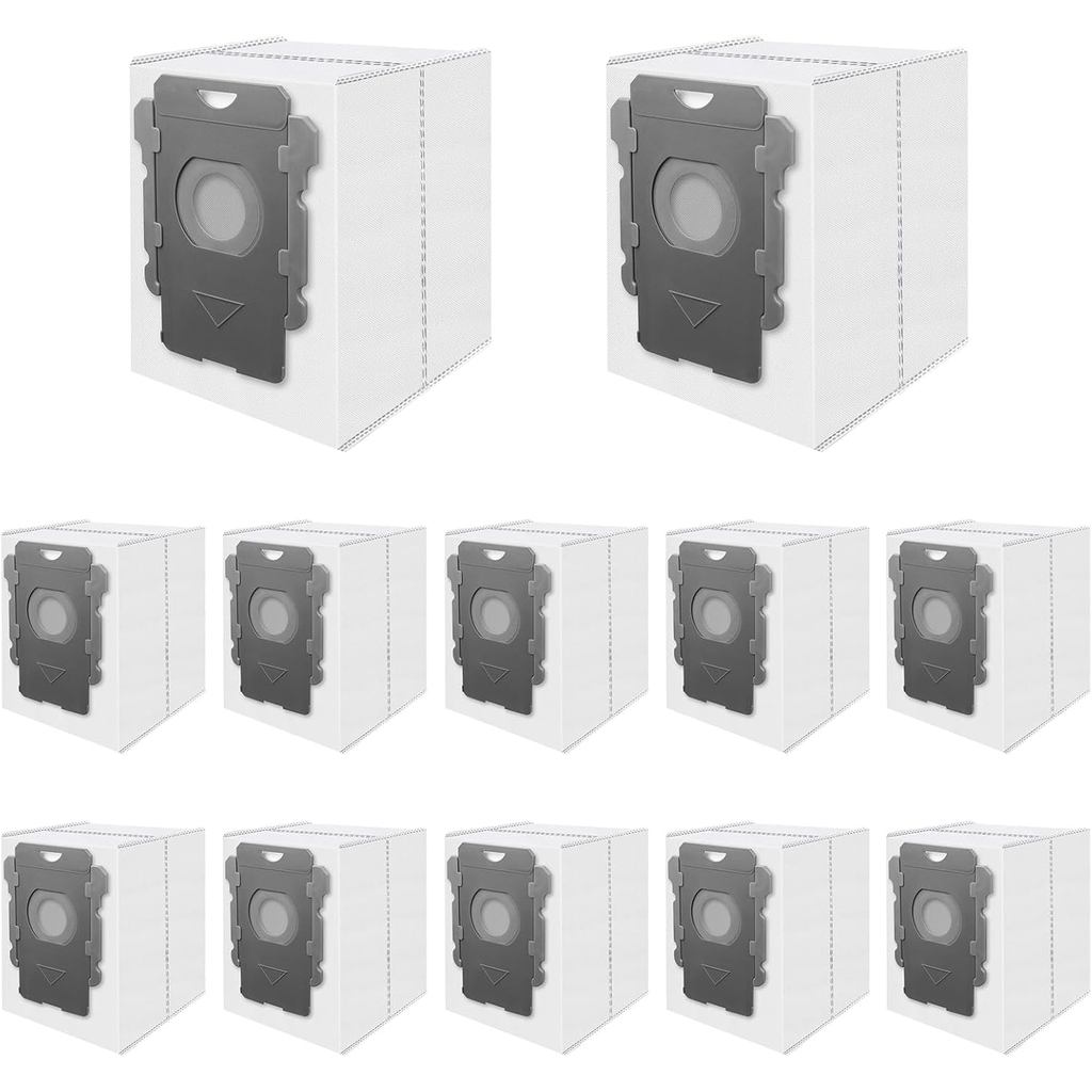 เปลี่ยนถุงสูญญากาศ 12 แพ็คสําหรับ iRobot Roomba i7+, i8+, i3+, i4+, i5+, i6+, i1+, s9 Plus, Combo j8