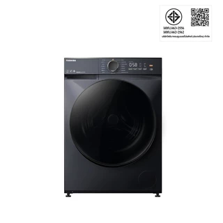 [จัดส่งพร้อมติดตั้ง] TOSHIBA เครื่องซักผ้าฝาหน้า Inverter 9.5 kg รุ่น TW-T21BU105UWT(MG) + ฐานรอง