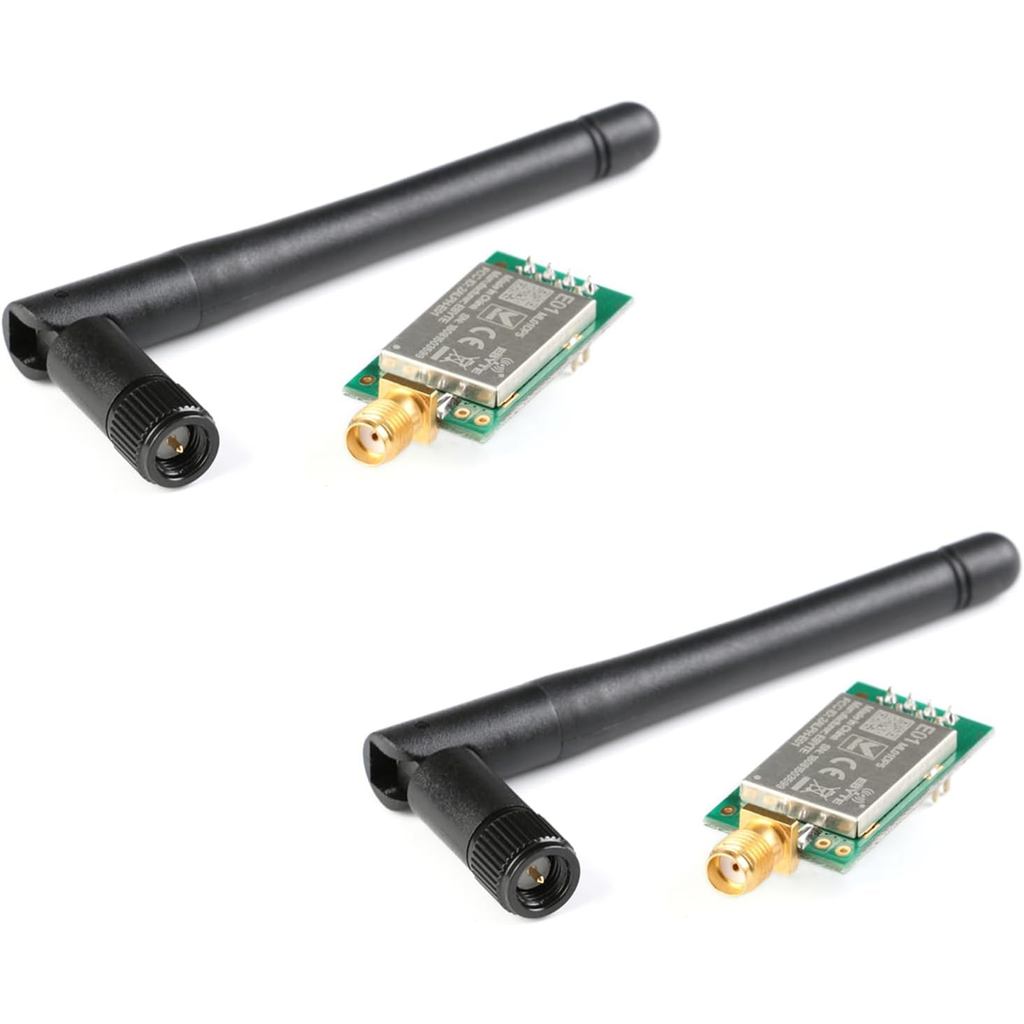 2 ชิ้น E01-ML01DP5 โมดูลส่งสัญญาณไร้สาย nRF24L01P + PA + LNA 2.4G Wireless Transceiver โมดูล 20dBm 1