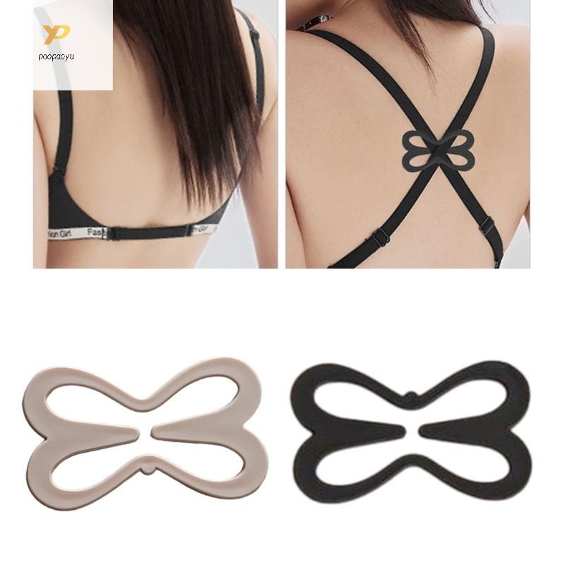 PPY ผู้หญิง Bra สายคล้องคอคอนซีลเลอร์ Racerback Bra สายคล้องคลิป Bra สายคล้องผู้ถือ