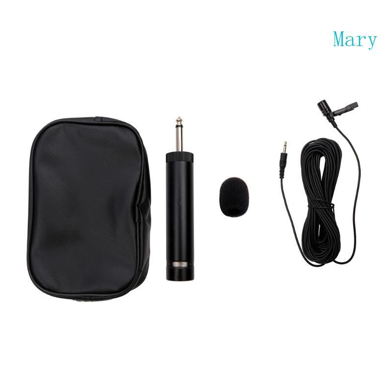 Mary Instrument Mic Receiver Transmitter Clip Condenser Microphone Instrument Mic
