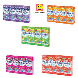 (แพ็ค 4) Dutch Mill 4in1 Micro-Active ดัชมิลล์ 4อิน1 ไมโครแอคทีฟ โยเกิร์ตพร้อมดื่มผสมน้ำผลไม้ 180 มล