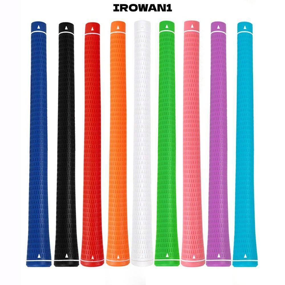 IRWAN1 Golf Grip, หลายสีสวมใส่กอล์ฟคลับ Grips, มาตรฐาน Midsize ยางลื่น Grip Irons Woods