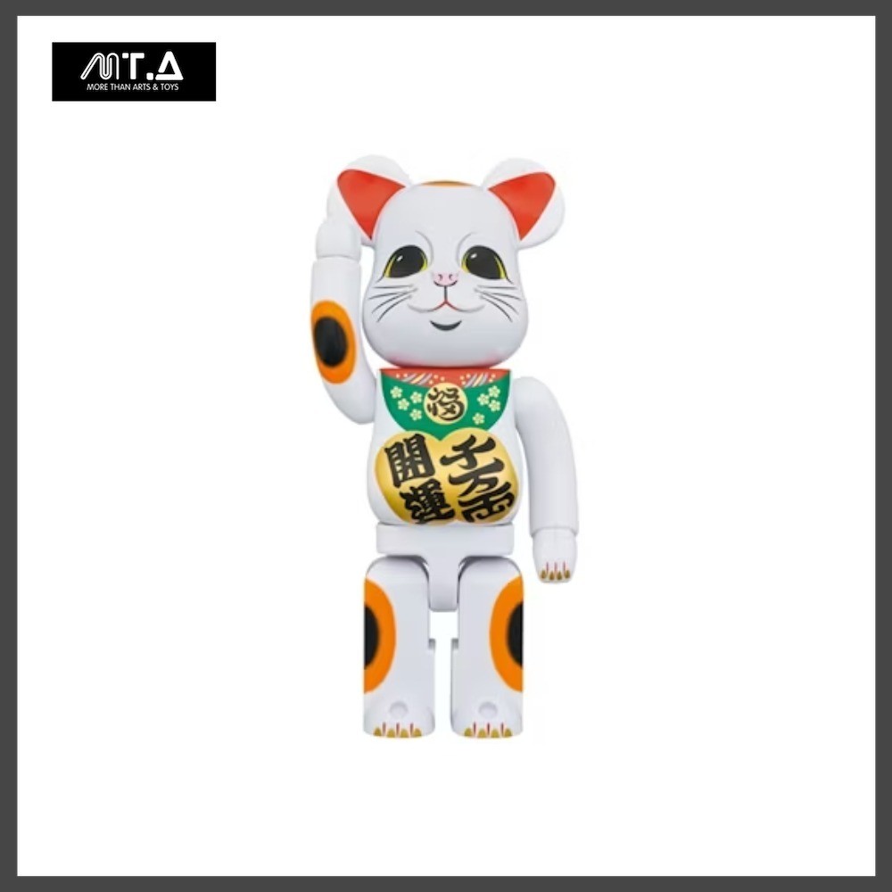 พร้อมส่ง🇹🇭 MTA. Bearbrick Lucky Cat Good Luck Ten Million Ryo 400%