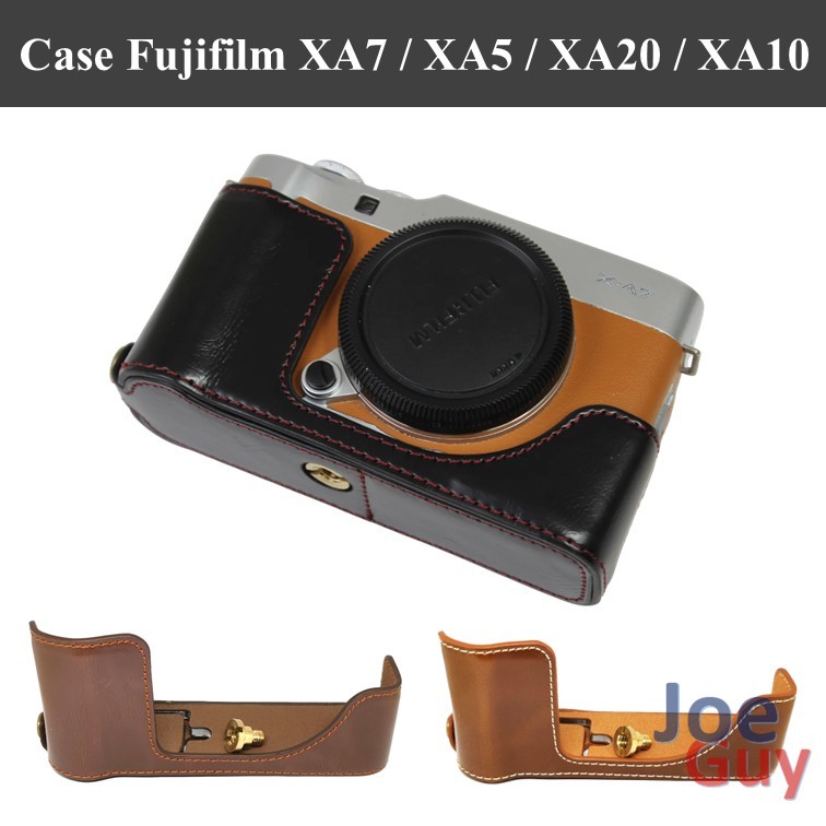 Case Fujifilm X-A7 X-A5 X-A20 X-A10 / เคส Fuji XA7 XA5 XA20 XA10 Half Case Fujifilm XA7 XA5 XA20 XA1
