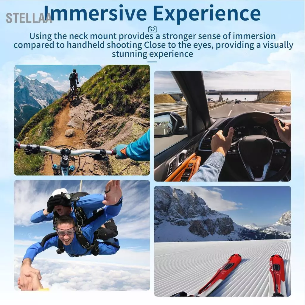 Stellaa สายคล้องคอแม่เหล็ก Quick Release สำหรับ GoPro HERO 12/11/10 DJI OSMO Action 4 Insta360 X4/X3/Ace Pro thumbnail 7