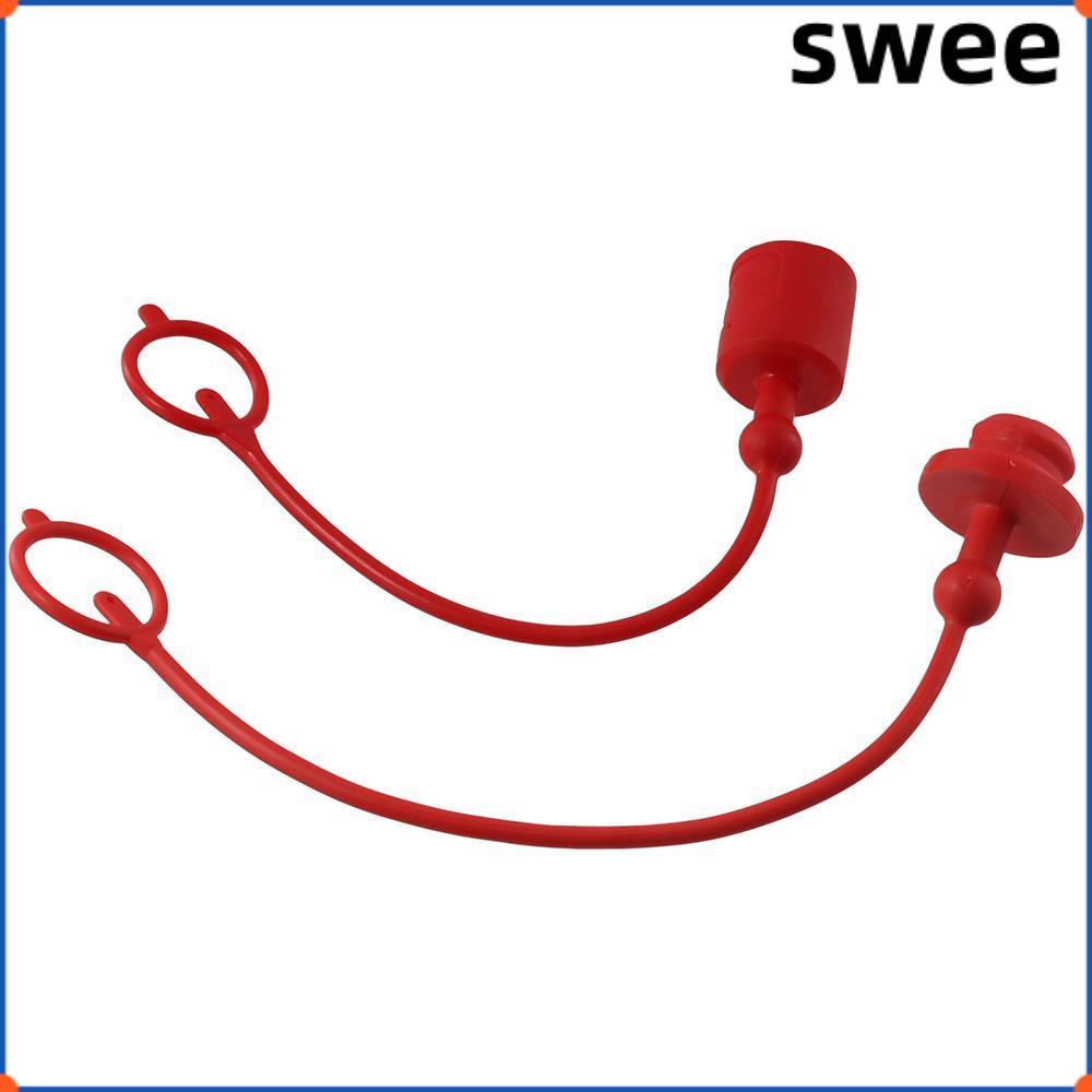 SWEE ฝาครอบกันฝุ่นไฮดรอลิก, 1/2 พลาสติก ISO-B ไฮดรอลิก Coupler ฝาครอบกันฝุ่น, พร้อมแหวนระบุตัวตน, ท่
