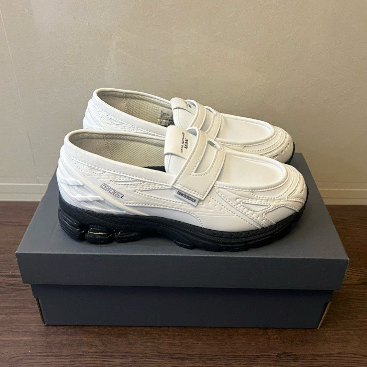 NB1906L รองเท้าโลฟเฟอร์กีฬาแบนตาข่ายระบายอากาศสําหรับผู้ชาย