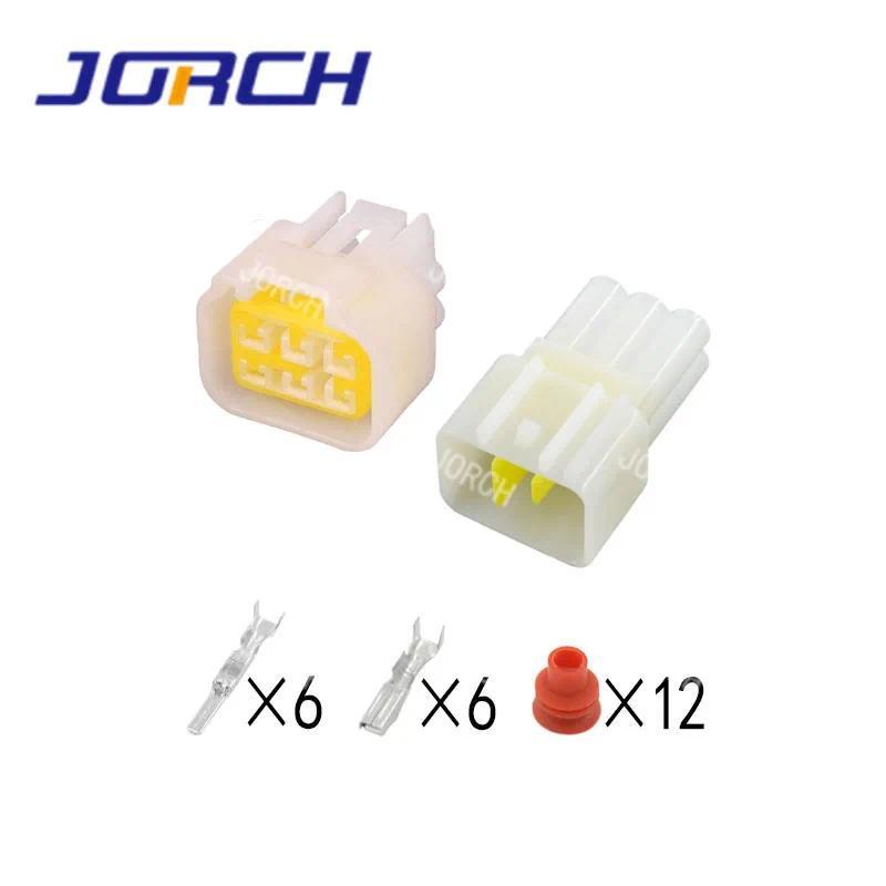 J 6 pin Furukawa หญิง/ชายกันน้ํา RFW 090 กันน้ํา auto connector FW-C-6M-B FW-C-6F-B DJ7061Y-2.3-21 D
