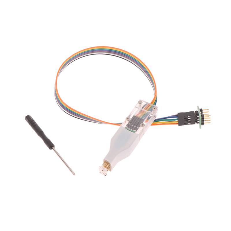 TFTH SOP8 WSON แฟลช EEPROM ชิป Burner สายสปริงเข็ม Probe