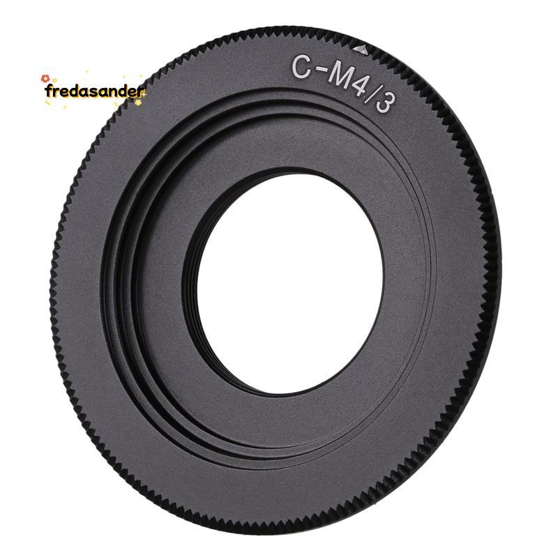 เลนส์ C Mount สีดําสําหรับ Micro 4/3 อะแดปเตอร์ E-P1 E-P2 E-P3 G1 GF1 GH1 G2 GF2 GH2 G3 GF3 GF3 C-/3