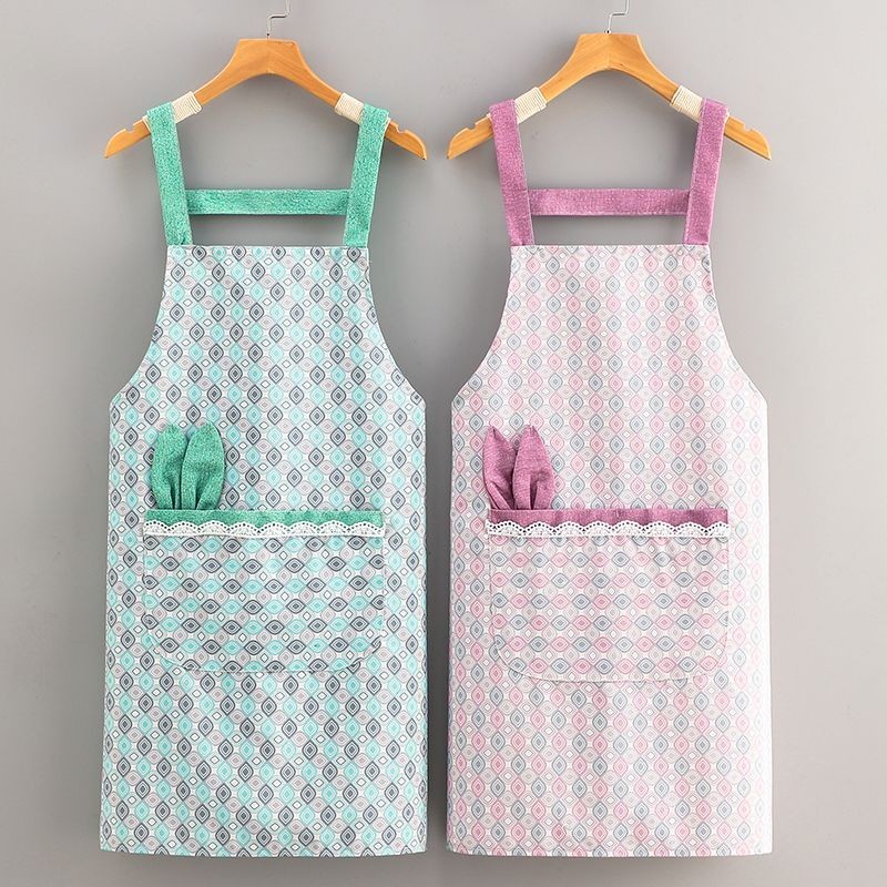 2025 ผ้ากันเปื้อนผ้าใบห้องครัวในครัวเรือนแสงและ Beau2025 帆布裙厨房用 Light亮上 地種子防磨工服 女wi1207