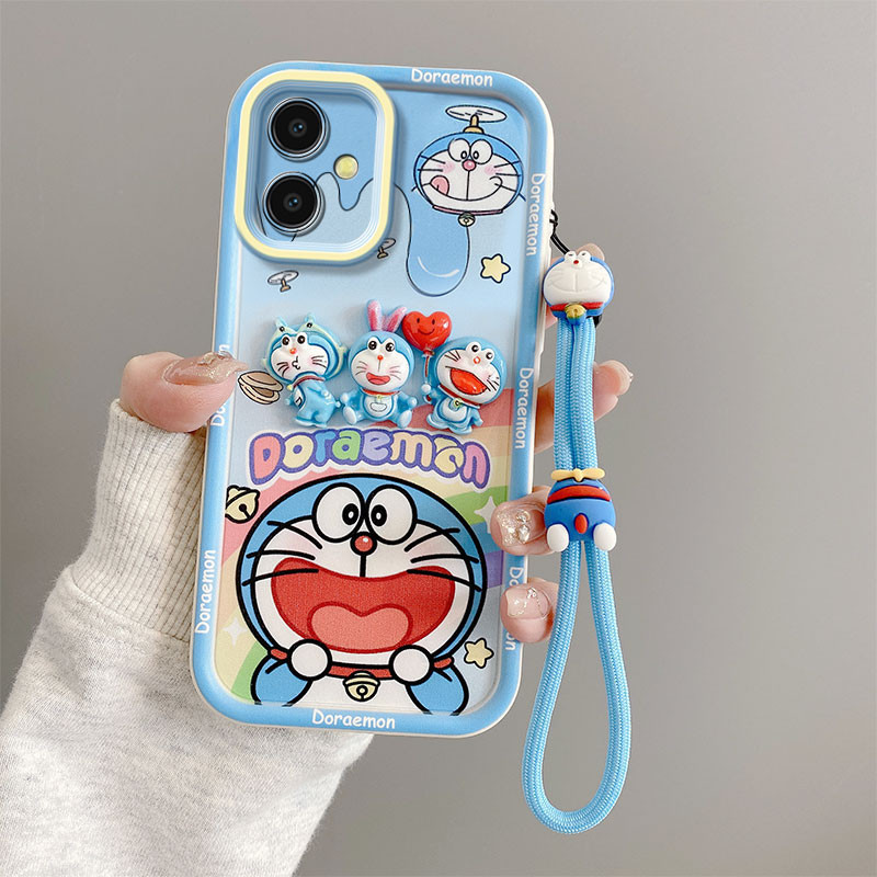 เคส OPPO A5i OPPO A5i PRO Anti fall อะนิเมะการ์ตูน TPU ซิลิโคนอ่อนนุ่ม 3D เคสโทรศัพท์น่ารัก XXLK - รูปที่ 3