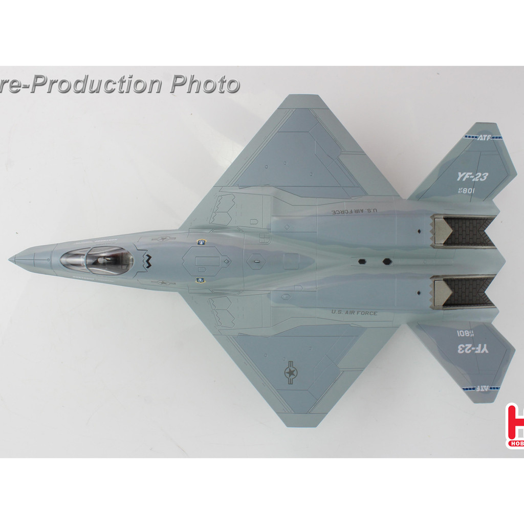 โลหะผสมรุ่น 1: 72 YF-23 สีเทา Ghost PAV-2 AF 1990
