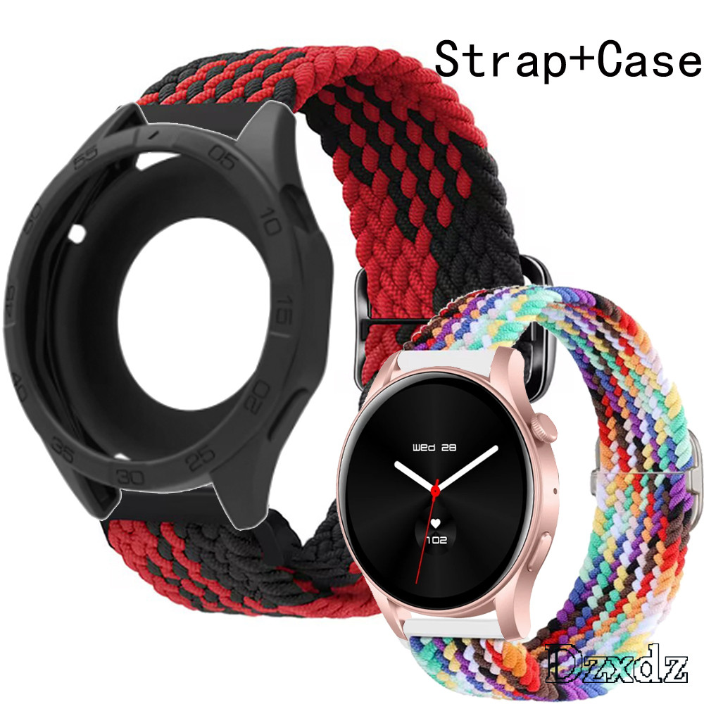 COLMI V73 Smartwatch สําหรับ COLMI V73 สายนาฬิกาฝาครอบป้องกันไนลอน Soft Band ป้องกันหน้าจอ