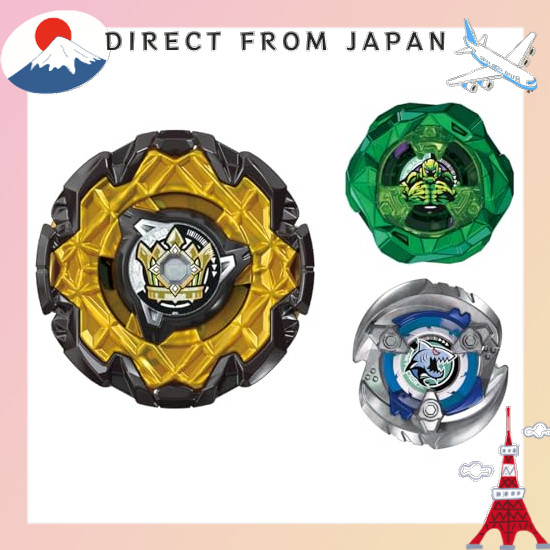 【From Japan】 TAKARA TOMY BEYBLADE X BEYBLADE X CX-11 Emperor Might Deck Set