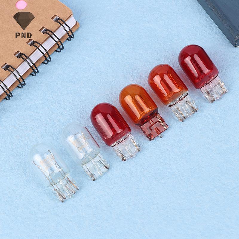 PND T20 7440 7443 WY21W W21W หลอดฮาโลเจน 7443 W21/5W T20 Super Bright สํารองย้อนกลับสําหรับรถสัญญาณโ