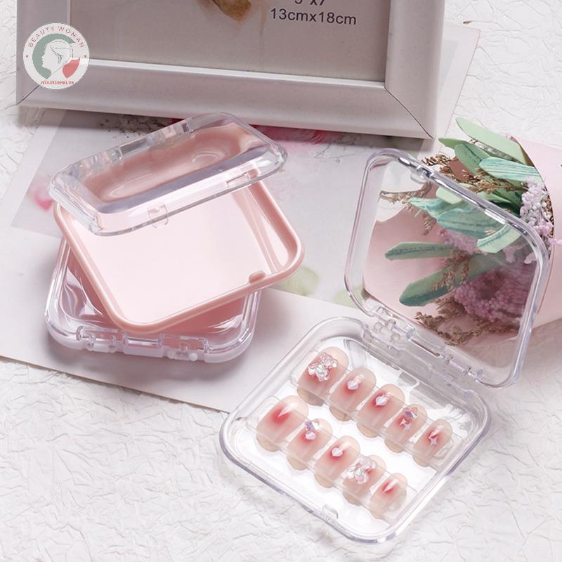 [OU] กล่องเก็บเล็บสําหรับเสริมเล็บ 60-100 ชิ้น TH