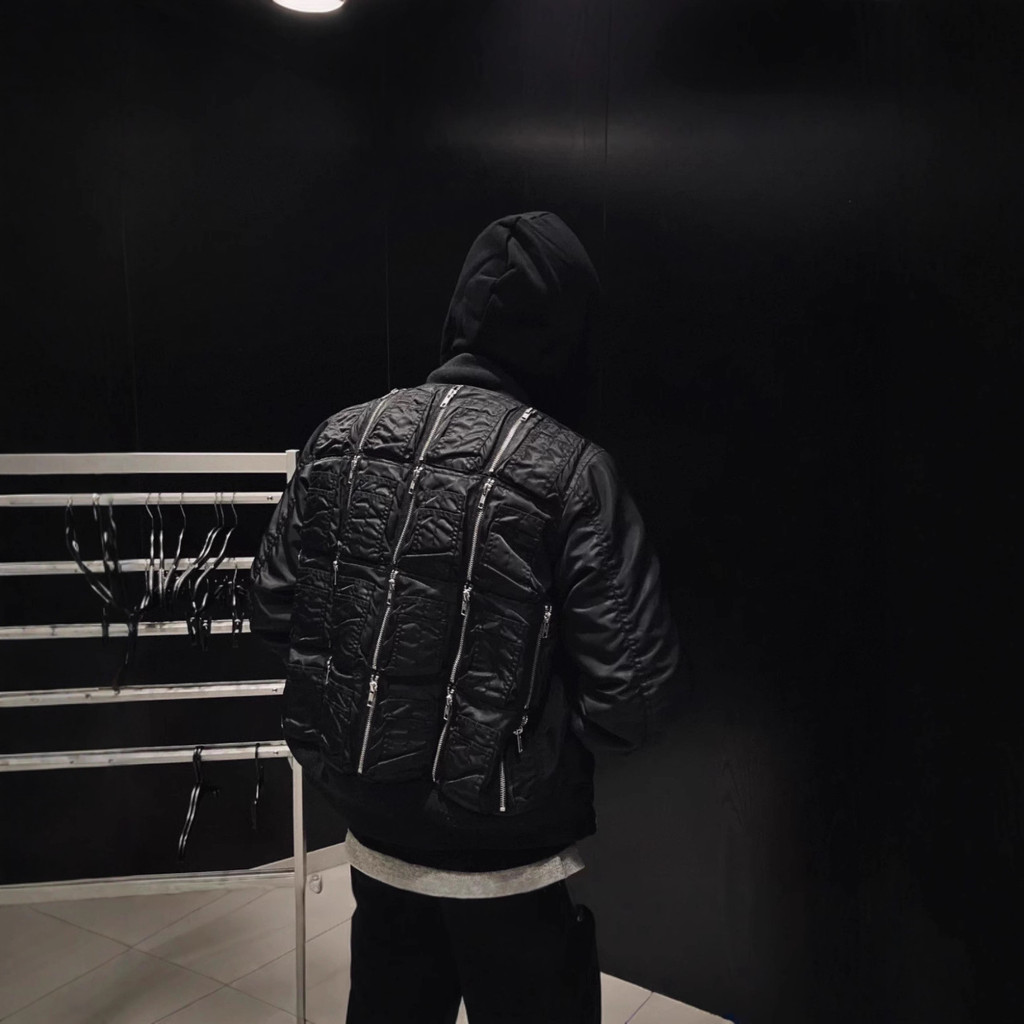 8TZU Phenomenon Autumn and Winter Zipper King ma1Heavy-duty Cotton Jacket archive Warm Jacket for Me