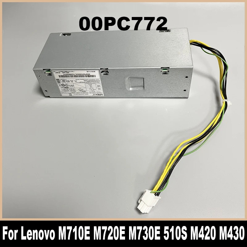 แหล่งจ่ายไฟ 180W สำหรับ Lenovo M710E M720E M730E 510S M4000Q M420 M430 รุ่น PCH018 00PC772 PA-1181-7