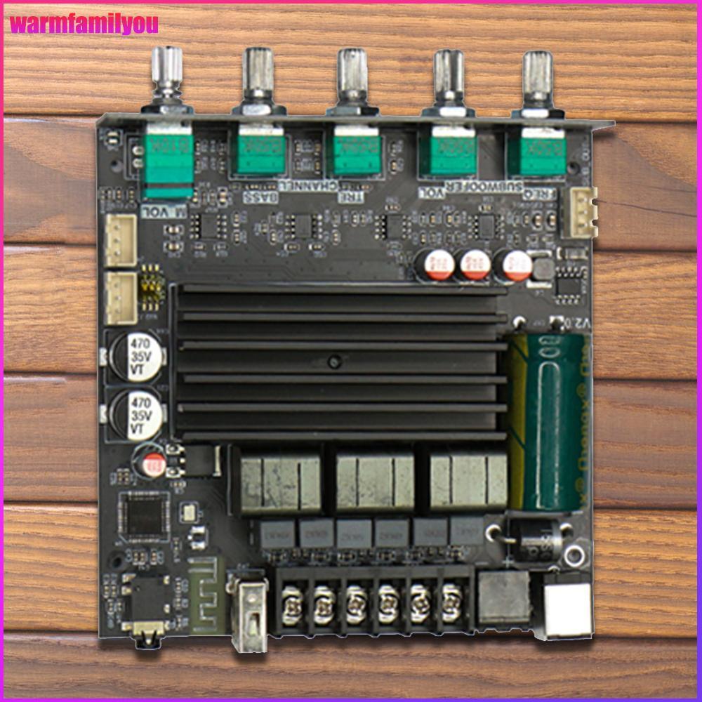 HOT ZK-ST21 บอร์ดขยายเสียงดิจิตอลที่รองรับบลูทูธ 100W + 100W + 200W AMP Board