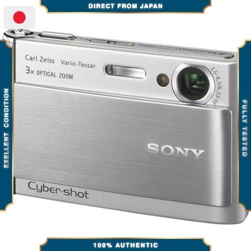 【Excellent】 กล้องดิจิตอล SONY Cyber-shot T70 สีเงิน DSC-T70-S
